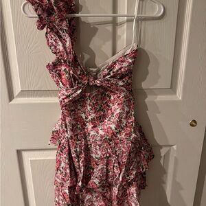 Hello Molly Floral Pink Dress